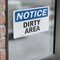 Signmission Dirty Area, 7 in W x Rectangle, Vinyl Decal OS-2PACK-NS-D-57-L-11029 - alternate 5
